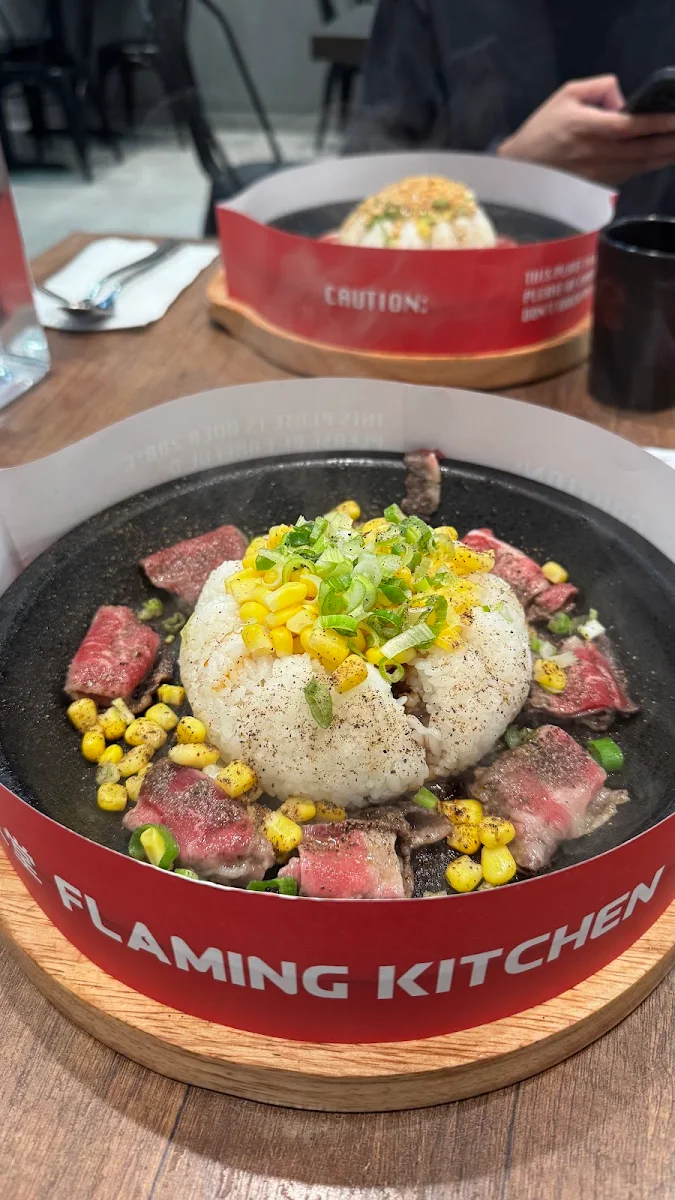 meat lover teppanyaki rice 豪華肉食鐵板飯
